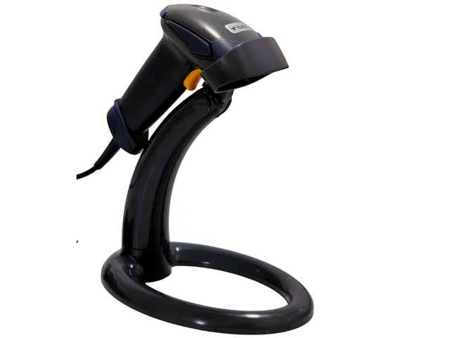 AUROK BR1000, 1D Wired Barcode Scanner with Stand product photography