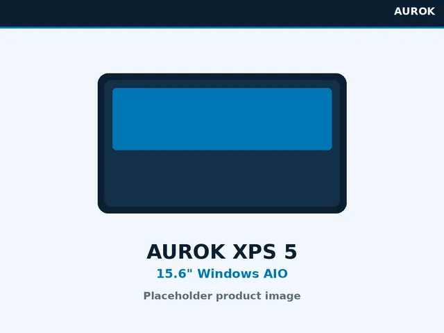 AUROK XPS5, Windows POS Terminal product photography